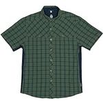 Club Ride Apparel Men's Quest Shirt, Short Sleeve Cycling Jersey, Navy Olive, Medium