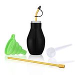 Bulb Duster Sprayer Insect Buster – Handheld, 7" Extendable Applicator Dispenser for Diatomaceous Earth & Other Home Powder Applications – Non-Toxic Assemble Garden Farm