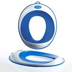 Toddler Toilet Seat Insert - Potty Training Toilet Seat - Kids Toilet Training Seat for Baby Boys or Girls | Secure Non-Slip Surface - Bonus Suction Cup Storage Hook