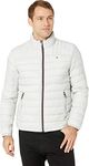 Tommy Hilfiger Men's Water Resistant Ultra Loft Down Alternative Puffer Jacket, ice, Medium