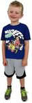 Mickey Mouse and The Roadster Racers Boys Short Sleeve Tee (2T, Navy)