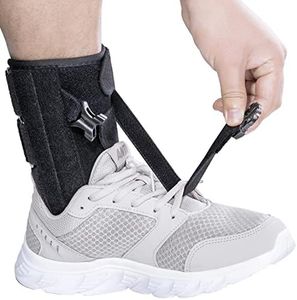 Foot Drop Brace for Walking Lifting Shoes, Drop Foot AFO Brace Help Raise Shoes, Foot Up Splint for Ankle, Improved Walking Gait, Prevent Falls and Injuries, for Left and Right Foot,Fits Women and Men