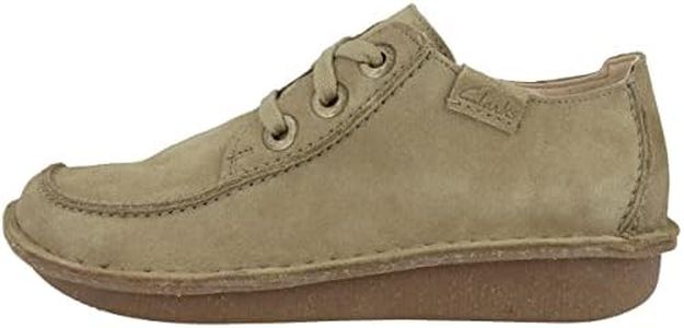 Clarks Funny Dream, Zapatos Mujer, Dark Sand Suede, 38 EU