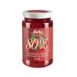 Darbo Strawberry Spread, 80% Fruit, All Natural, 40% Less Sugar - 212ml