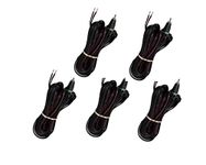 USAV Set of 5 Speaker Cable for Bose Lifestyle Acoustimass System - RCA to Bare Wire