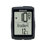 SIGMA SPORT BC 14.0 WR Wired Bike Computer with Numerous Functions, Bike Computer for Mountain Tours, Easy to Use with Large Buttons and a Clear Display