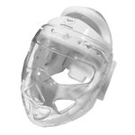 WKF Karate Competition Approved White Head Guard (Large)