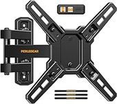 Perlegear TV Wall Bracket for Most 10-40 inch TVs up to 20kg, Full Motion TV Wall Mount Swivels, Tilts, Extends, Rotates, Max VESA 200x200mm, PGSF1-E