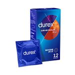 Durex Comfort XL Large Condoms for Men, Pack of 12