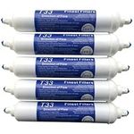 5 x In Line Fridge Water Filters Compatible with Samsung, Daewoo, LG etc