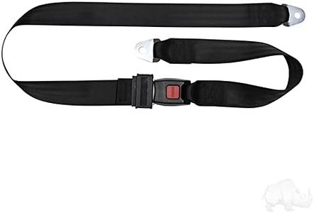 Red Hawk SEAT-2000 Seat Belt 60" Length, 2" Width Golf carts