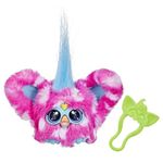 Furby Furblets Dah-Tee Mini Friend, 45+ Sounds & Music, Speaks Only Furbish, Electronic Plush Toys for 6 Year Olds & Up, Pink Polka Dot