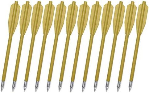 ELONG OUTDOOR Crossbow Bolts Arrows 6.5" Plastic Hunting Arrows for 50-80lbs Mini Crossbow Archery Pistol - Fishing Hunting Target Practice (Pack of 12)