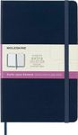 Moleskine Large Double Layout Plain and Ruled Hardcover Notebook