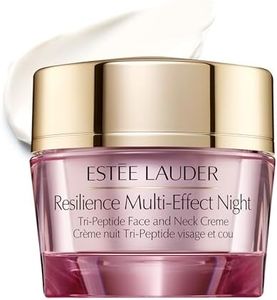 Estée Lauder Resilience Multi-Effect Night Tri-Peptide Face and Neck Cream Moisturizer | Plumping & Anti-Aging, 2.5 Ounce
