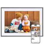 Dragon Touch 10.1" Digital Photo Frame, 1280x800 HD Pixels IPS, Touch Screen, WiFi Electronic Picture Frame with Auto-Rotate, Share Photos/Videos Instantly via Free App, Gifts for Families