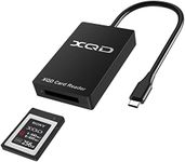 USB C XQD Card Reader, 5Gbps Type C XQD Memory Card Reader Compatible with Sony G/M Series USB Mark XQD Card, Lexar 2933x/1400x USB Mark XQD Card for Android/Windows/Mac OS/Linux