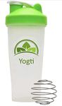 Yogti Protein Shaker Bottle with Stainless Steel Ball 1 count