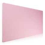 Jahosin Large Gaming Mouse Pad with Stitched Edges,[70x30CM] Extended Mouse Pad with Non-Slip Natural Rubber Base for Gamer/Desktop/Office/Home (70x30 Pinkuk)