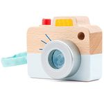 New Classic Toys Wooden Camera Educational Toys and Color Perception Toy for Preschool Age Toddlers Boys Girls