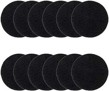 Vipush Charcoal Filters for Kitchen Compost Bin - 12 Pack activated carbon filters for Countertop Bin Pail Replacement, Activated Charcoal Home Bucket Refill Sets