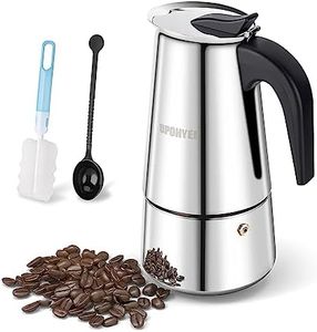 Italian Moka Pot Coffee Maker 10 cups 450ml Italian induction coffee machine compatible with glass ceramic gas and induction coffee machine convenient for induction cooking