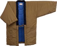 HANTEN (Cotton jacket made in Japan Kimono-style) Japanese clothes X-Large Size Men's, 190, X-Large