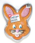 Wilton Giant Bunny Face Cookie Treat Brownie Pan (2105-6205, 1998) ~ Retired Collectible