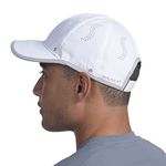 SAAKA Lightweight Sports Hat for Men. Fast Drying, Stays Cools. Best for Running, Tennis, Golf & Working Out (White)