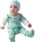 Baby Aspen, Baby M.D. Three-Piece Layette Set in Doctor's Bag Gift Box, 0-6 Months