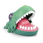 Kidology Crocodile Teeth Toys For Kids|Crocodile Biting Finger Games Toddlers Toy|Educational Learning Preschool Toy Dentist Games With Sounds Funny Alligator,Green