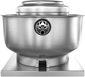 FICBXRA Restaurant Canopy Hood Grease Rated Exhaust Fan- Truck Exhaust Fan High-Speed Direct Drive Centrifugal Upblast Exhaust Fan 1/6 HP 110 Volt Single Phase Motor 800 CFM