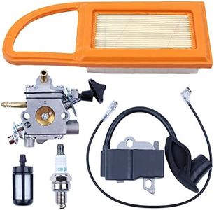 Mtanlo Carburetor Ignition Coil For Stihl BR500 BR550 BR600 Carb Blower For Zama C1Q S183, Carburetor Ignition Coil Air Filter Fuel Filter Spark Plug.