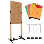 Highwild Adjustable Target Stand Base for Paper Shooting Targets Cardboard - H Shape - USPSA/IPSC - IDPA Practice - Upgraded Version (1 Pack)