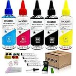 COCADEEX 500ml Ink Refill Kit Compatible with Hp Ink Cartridges 307XL 305XL 304XL 303XL 302XL 301XL 307 305 304 303 302 301