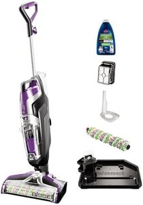 BISSELL Crosswave Pet 2225F All in One Corded Wet Dry Vacuum Cleaner and Mop for Hard Floors and Area Rugs, Grapevine Purple