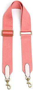 Jiesinlov Purse Strap for Handbag Adjustable Replacement Crossbody Bag Wide Canvas Shoulder Strap (Pink)