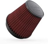 K&N RF-1042 Universal Air Filter, Red