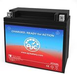 AJC Battery Compatible with Polaris Victory Vegas, Kingpin, 8-Ball, Hammer 1634CC Motorcycle Battery (2006-2010)