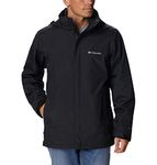 Columbia Men's 3 In 1 Interchange Winter Coat, Black, Black, S