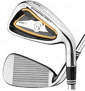 Cleveland Golf CG7 Irons (Men's Right-Handed, 4-DW, Flight Speed Steel Stiff Shaft)