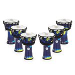 Percussion Plus World Slap Djembe 6 x 7" pack - rope tuned