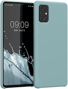 kwmobile Case Compatible with Samsung Galaxy A71 Case - TPU Silicone Phone Cover with Soft Finish - Arctic Night