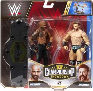 WWE Sheamus vs Ricochet Championship Showdown 2-Pack 6-inch Action Figures Monday Night RAW Battle Pack for Ages 6 Years Old & Up