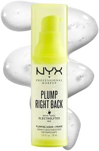 NYX Professional Makeup Primer und Serum für das Gesicht, Mit Elektrolyten, Vegane Formel, Plump Right Back, 30ml