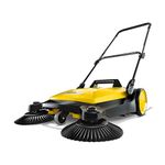 Karcher S 4 Twin Walk-Behind Outdoor Hand Push Sweeper - 20 Litre Capacity