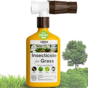Arber Organic Liquid Concentrate for Indoor and House Plants | Natural Gardening (RTS Insecticide Lawn, Tree & Shrub)