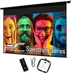 Elite Screens Spectrum, 84-inch 16:9, 4K Home Theater Electric Motorized Drop Down Projection Projector Screen, ELECTRIC84H