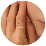 Turandoss Gold Rings for Teen Girls