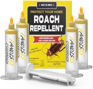 CLVDOFSS Cockroach Repellent, Roach Repellent Indoor, Roach Control, Get Rid of Cockroaches, Pet Safe Roach Repellent, Cockroach Deterrent for Home, Roach Away, Roach Control, Safe - 4P
